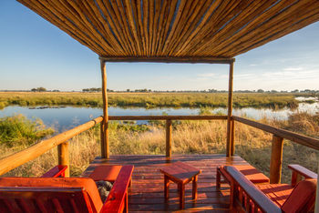 Lagoon Camp Lagoon Camp: Sonne auf dem Privatdeck