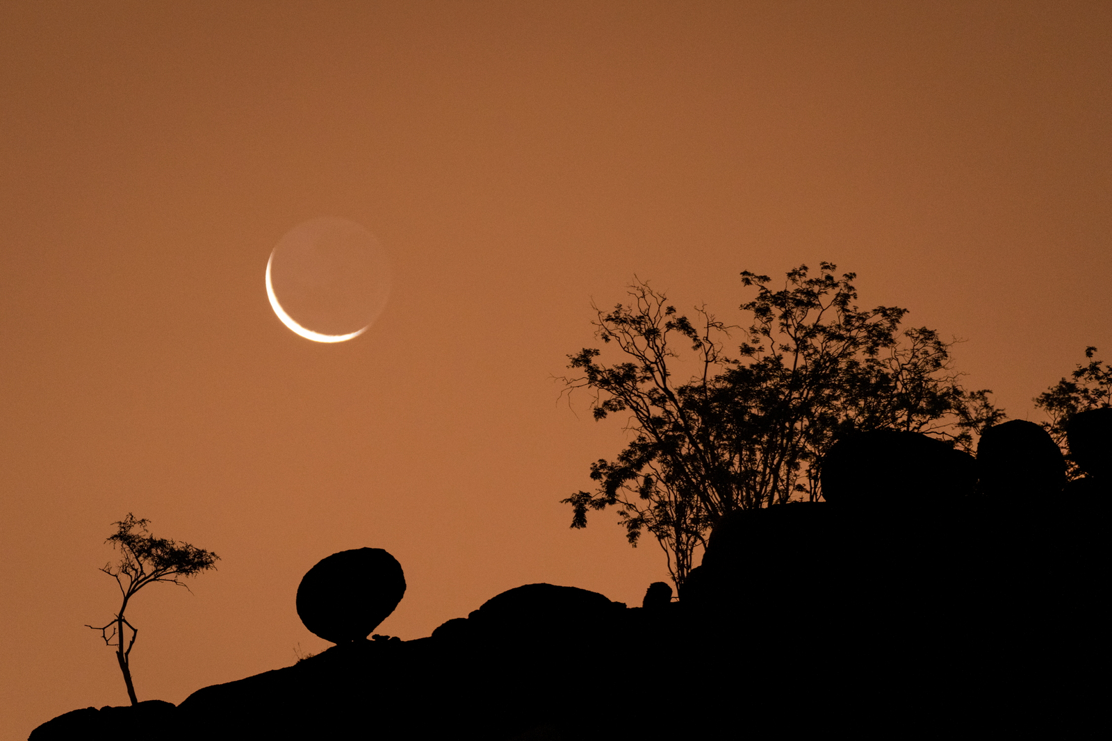 Mowani Mountain Camp Mowani Mountain Camp: Zunehmender Mond