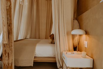 Reverie Kalahari Pod: Schlafzimmer