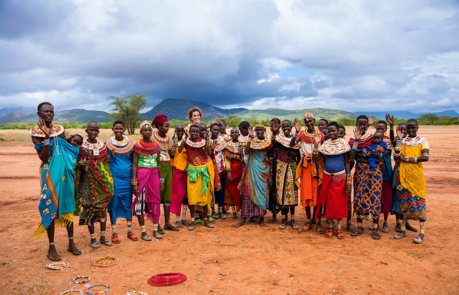 Saruni Samburu Saruni Samburu: Dorfbesuch