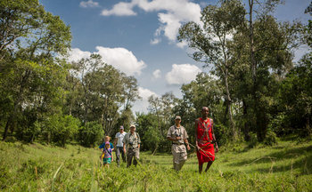 Sentinel Mara Camp: Spaziergang in der Natur