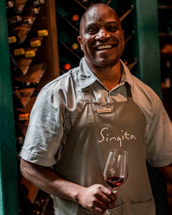 Singita Lebombo Lodge: Sommelier