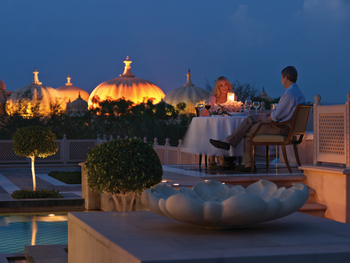 The Oberoi Udaivilas: Privates Dinner
