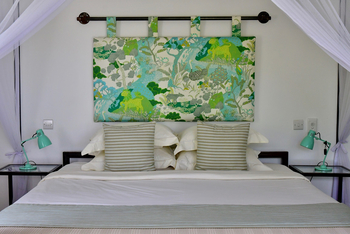 The River Farmhouse The River Farmhouse: Deko hinter dem Bett