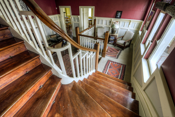 Villa Margherita: Treppe