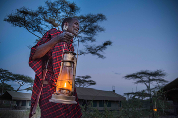 Olaado Camp: Laterne