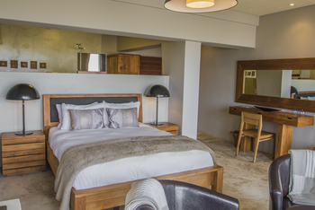 Pelican Point Lodge: Doppelbett