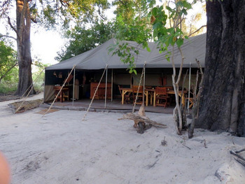 Bushman Plains Camp: Mess Tent
