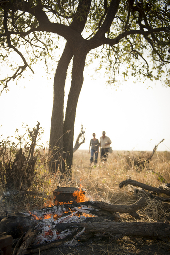 Chada Katavi Camp: Lagerfeuer