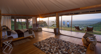 Elewana Loisaba Tented Camp: Weiter Blick