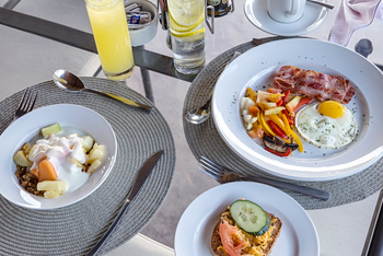 Hobatere Lodge: Cooked Breakfast