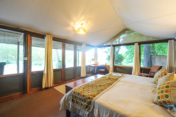 Ishasha Wilderness Camp: Gästezelt