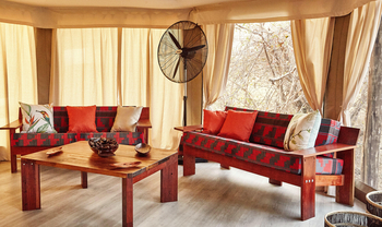 Konkamoya Lodge: Private Lounge