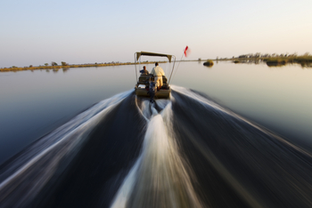 Okuti Camp: Stille Lagune