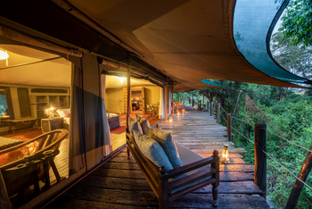 Jahazi Suite at Mara Plains: Deck
