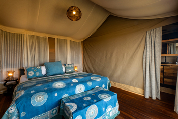 Nyikani Migration Camp Kogatende: Schlafzimmer Familienzelt