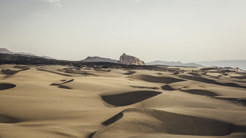 Ol Malo Lodge: Dünen am Lake Turkana