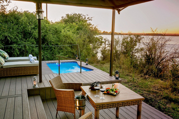 Old Drift Lodge: Private Plunge Pool