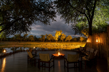 Onguma Forest Camp: Zentralbereich