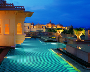 The Oberoi Udaivilas: Private Pool Kohinoor Suite