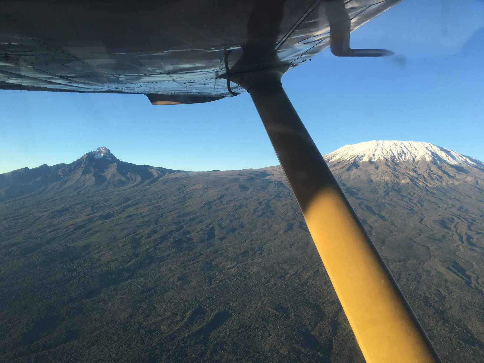 Campi ya Kanzi Campi ya Kanzi: Flug zum Kilimanjaro
