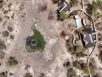 Mangwane Hideaway: Luftbild