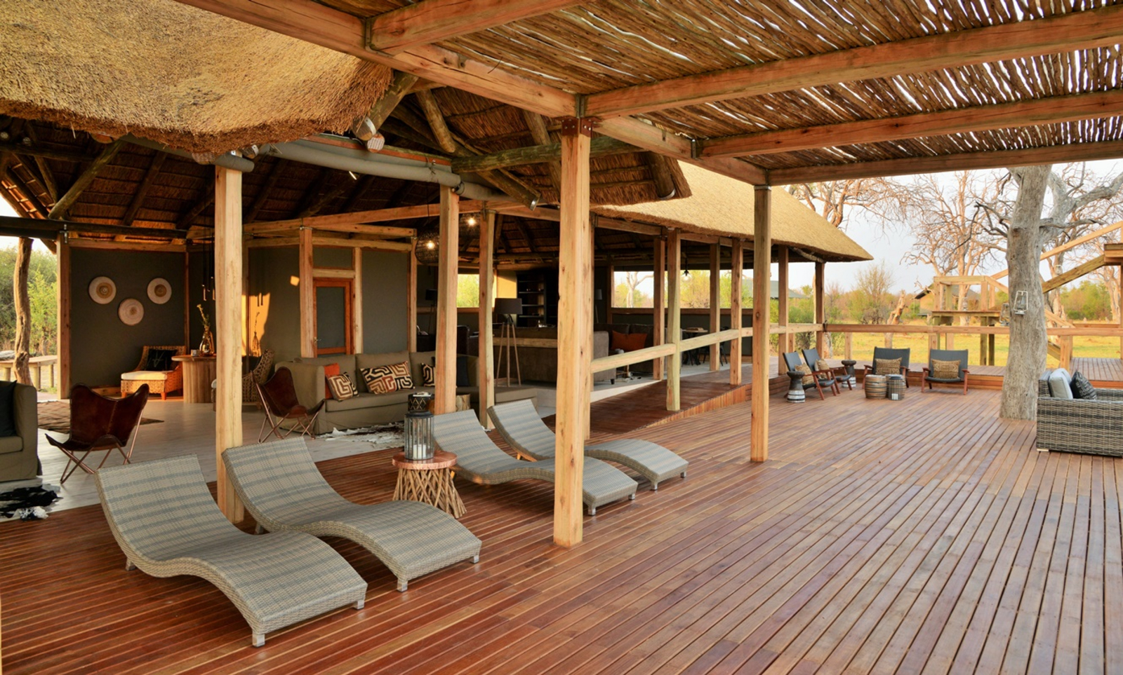 Nogatsaa Pans Chobe Lodge Nogatsaa Pans Chobe Lodge: Liegestühle