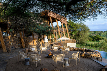 Singita Faru Faru Lodge: Hauptgebäude