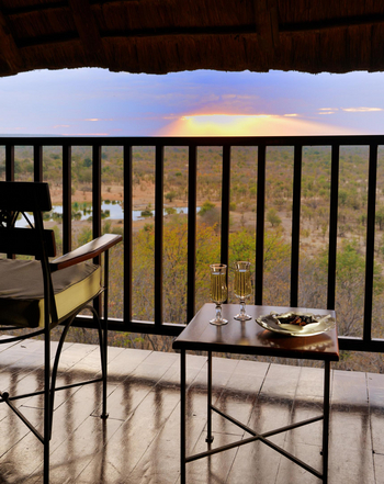 Victoria Falls Safari Lodge Victoria Falls Safari Lodge: Privater Balkon