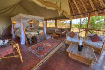 Campi ya Kanzi: Luxury Tented Suite