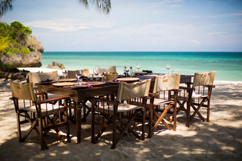 Kinondo Kwetu Kinondo Kwetu: Lunch im Halbschatten