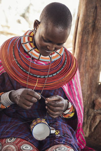 Ol Malo Lodge: Olmolo-Frau