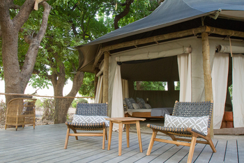 Three Rivers Camp Three Rivers Camp: Private Veranda