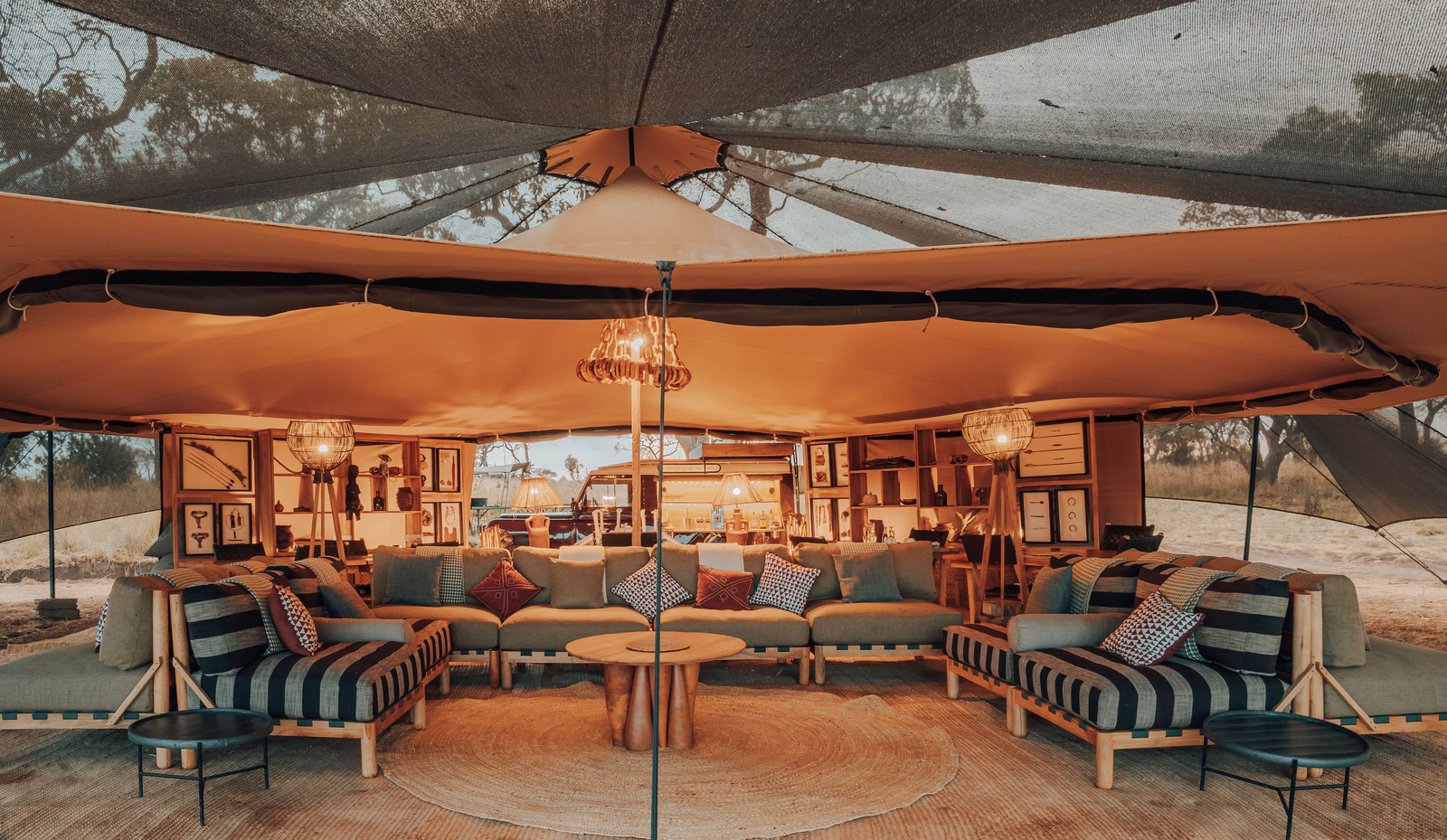 Wayo Serengeti Green Camp Wayo Serengeti Green Camp: Gemeinschaftlicher Loungebereich