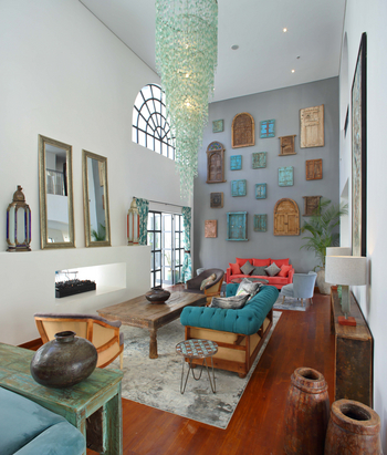 Latitude 0: Lounge in der Lobby