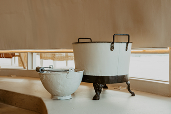 Reverie Kalahari Pod: Schlafzimmer