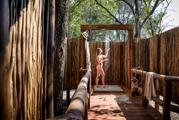 Sanctuary Chief's Camp Sanctuary Chief's Camp: Außendusche