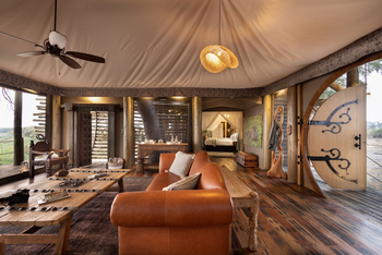 Sitatunga Private Island Camp: Privates Zelt Überblick