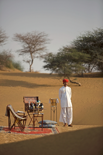 Sujan The Serai: Sundowner in der Wüste
