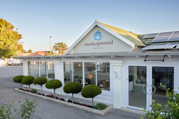 Swakopmund Guesthouse: Glasfront