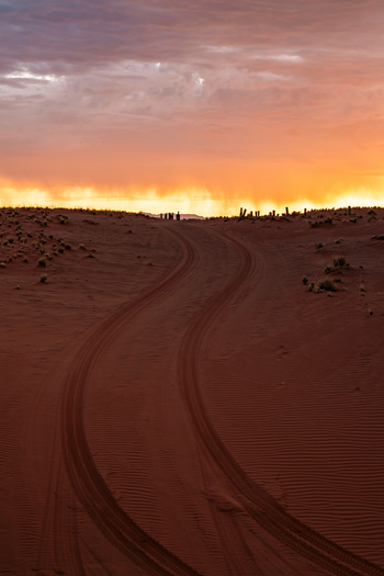 Wolwedans Desert Lodge: Wolken und Wüste