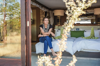Etosha Oberland Lodge Etosha Oberland Lodge: Blick in eine Suite