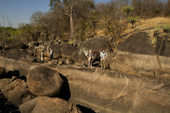 KaingU Safari Lodge: Rock Walk