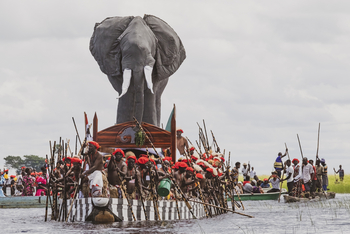 King Lewanika Lodge: Zeremonie