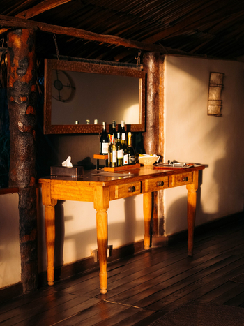 Kisima Ngeda Camp: Anrichte