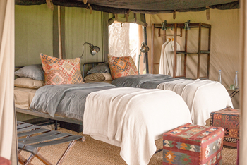 Legendary Songa Migrational Camp: Zwei Einzelbetten