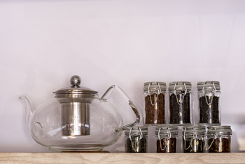 Namushasha River Villa: Kaffee und Tee