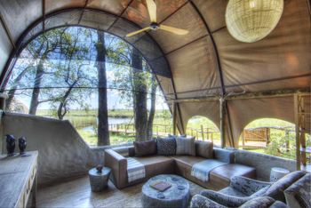 Okuti Camp: Lounge