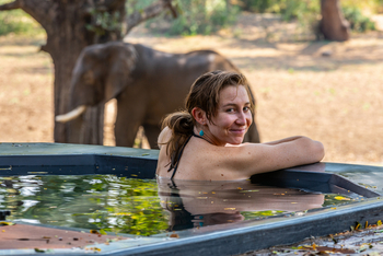 Painted Dogs Lagoon Camp: Plunge Pool