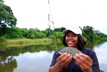 Royal Zambezi Lodge: Fischen